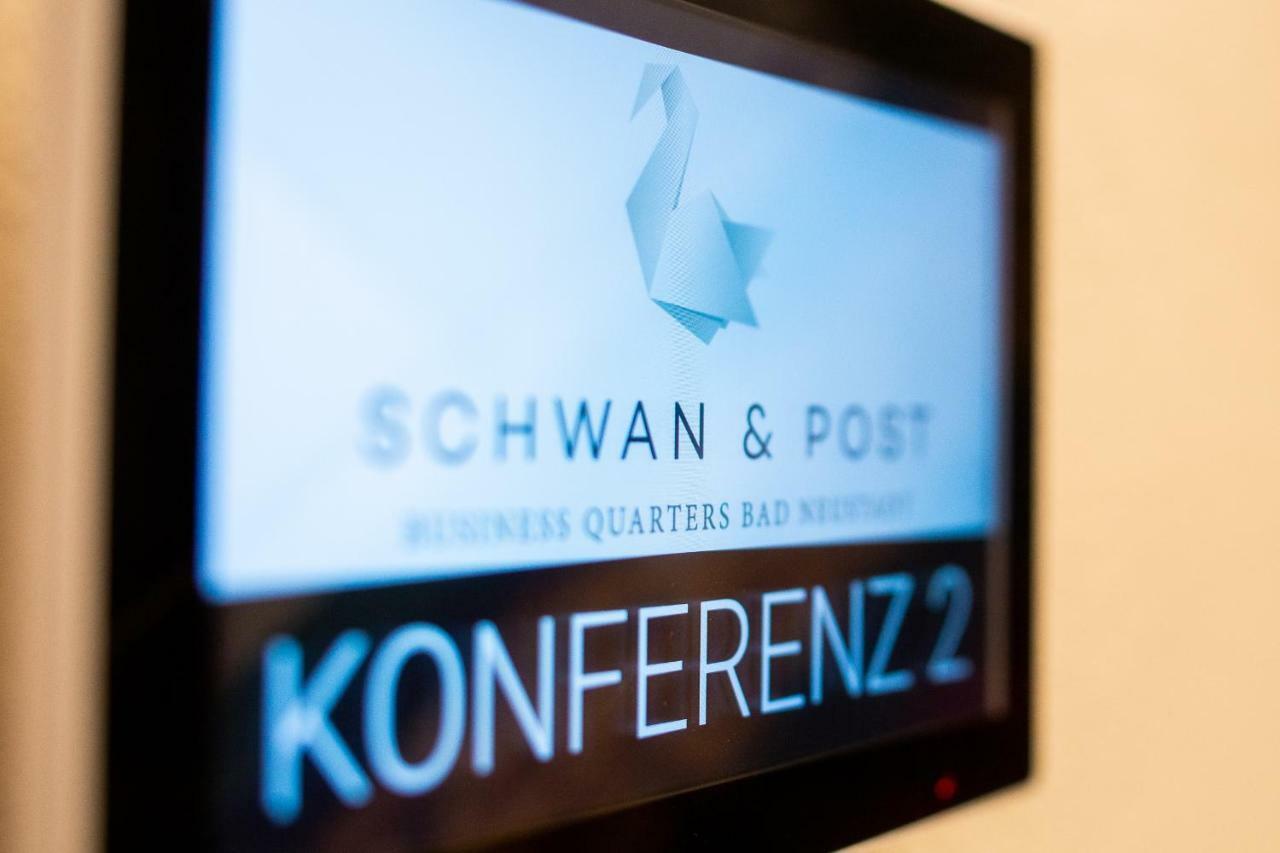 Schwan Und Post Business Quarters Hotel บัดนอยชตัดท์ อันแดร์ ซาเลอ ภายนอก รูปภาพ